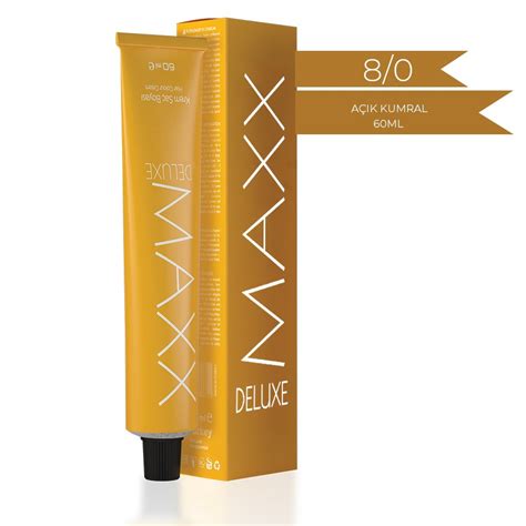 Купить Профессиональная краска для волос MAXX DELUXE Açık Kumral 8.0 ...