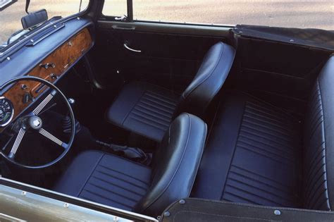 Triumph Herald Convertible Interior