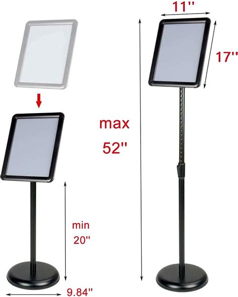 Racks And Fixtures Business And Industrial Sign Holders A3 Stainless Steel