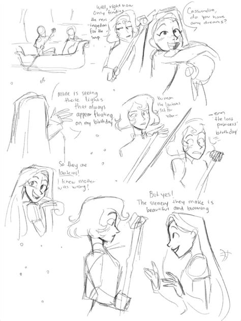 Cassunzel Character Design Teen Tangled Series Gay Disney