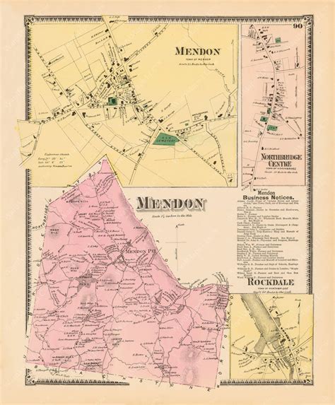 Mendon, Massachusetts – WardMaps LLC