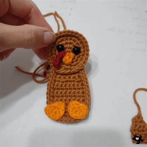 Crochet Pattern Turkey Appliqu Free Pattern Natalina Craft