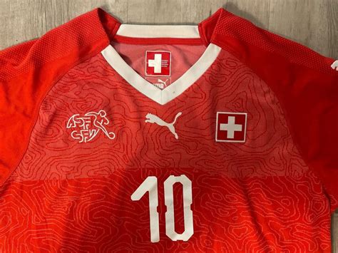 Maillot Triko Suisse Schweiz Svizzera Puma Xl Xhaka Kaufen Auf