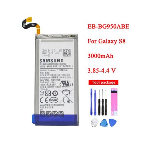 Originálne Batérie Pre Samsung Galaxy S8 Sm G9508 G9508 G9500 G950u