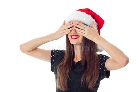 Cute Brunette Pregnant Woman In Bright Pink Shirt Touching Her Belly Isolated On White