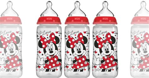 NUK Disney Minnie Mouse Baby Bottles 3 Pack Only 7 At Amazon