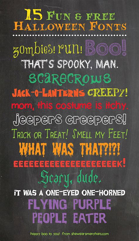 15 Fun and Free Halloween Fonts