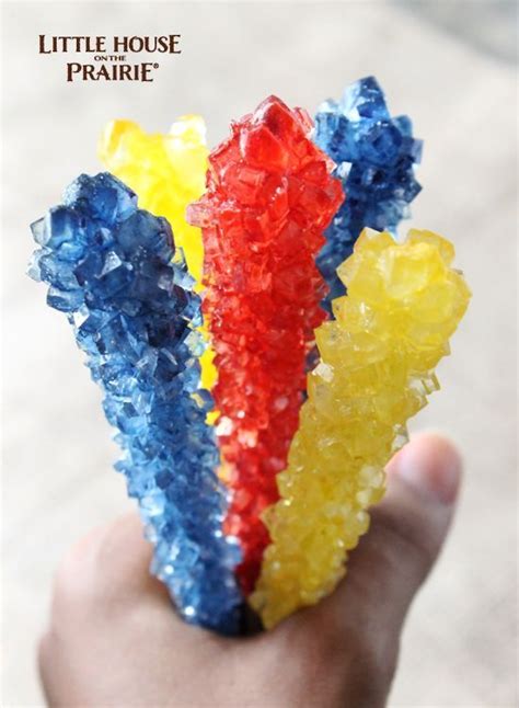 Make Your Own Old Fashioned Rock Candy Recipe Little House On The Prairie Rock Candy Recipe