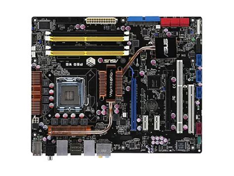 Asus P Q Ws Socket T Lga Motherboard Intel P Ddr Atx Usb