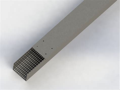Steel Hot Dip Galvanized Perforated Cable Tray For Industrial Sheet Thickness 1 2mm At 115