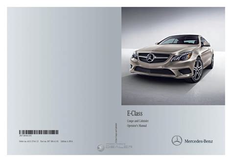 Mercedes Benz Owners Manual Pdf