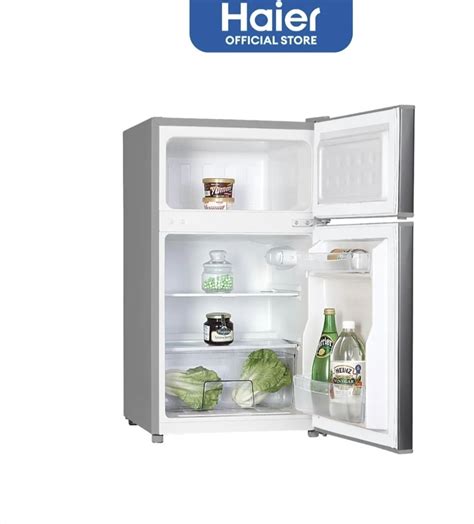 Haier Hrf D H Cu Ft Two Door Personal Refrigerator On Carousell