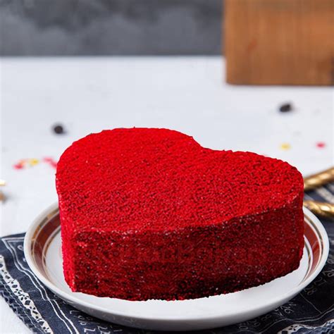 Order Classic Red Velvet Heart Cake Gurgaonbakers