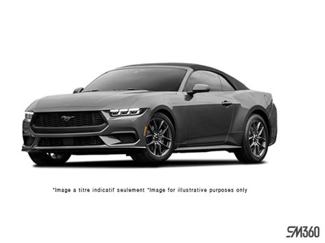 Montmorency Ford The 2024 Mustang Convertible Ecoboost In Brossard