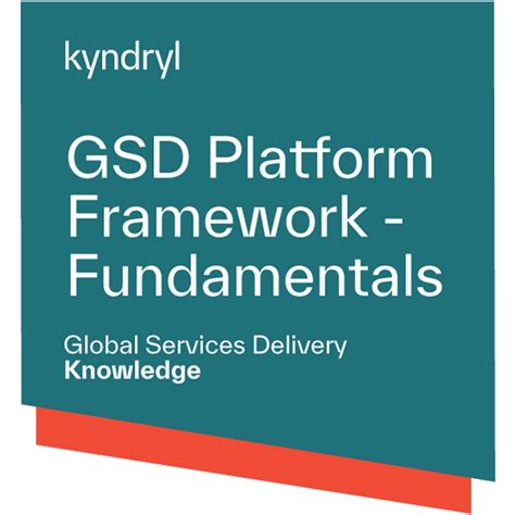 GSD Platform Framework - Fundamentals - Credly