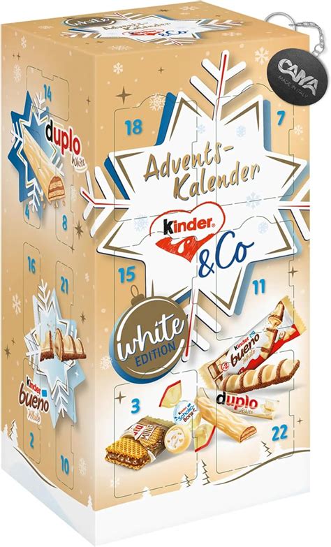 Kinder Co Calendrier De L Avent White Edition Avec Bueno Blanc