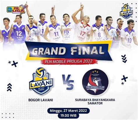 Link Live Streaming Bogor Lavani Vs Surabaya Bhayangkara Samator Grand