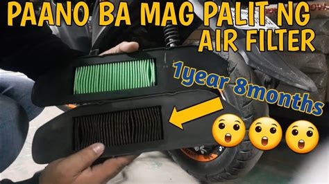 Mio Gravis Paano Ba Mag Palit Ng Air Filter For Beginners Youtube