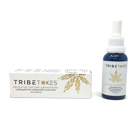 Delta 8 Tincture - 1,800 MG | Full Spectrum with CBD - TribeTokes