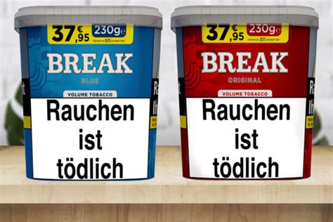 Break Tabak Alle Sorten Größen Online kaufen im Tabakstore