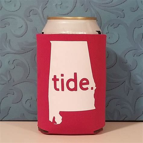 Tide Koozie Made With Heat Transfer Vinyl And Cricut Explore Air