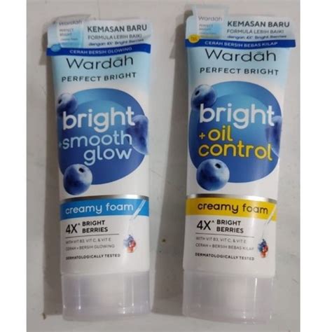 Jual Wardah Perfect Brightoil Control Creamy Foam 100ml Shopee Indonesia