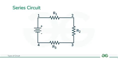 Types Of Circuit Series Parallel Properties Examples Geeksforgeeks