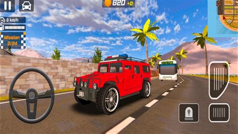 The Jeep Police Car Simulator Red Car Games Android Ios Gameplay