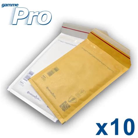 Lot De Enveloppes Bulles Pro Formats Au Choix Blanches Ou