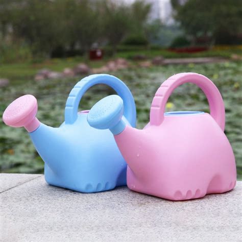 Spring Park Plastic Watering Can Small Lightweight Cute Indoor Outdoor