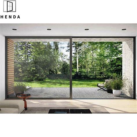 Residential Exterior Insulated High Quality Aluminum Sliding Glass Door