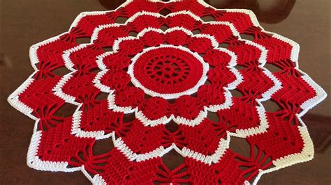 Centro De Mesa A Crochet Paso A Paso Artofit