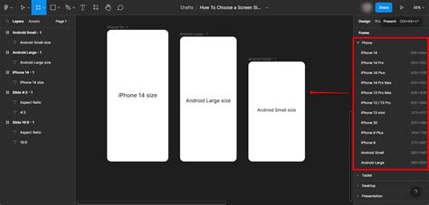 How Do I Choose A Screen Size In Figma Websitebuilderinsider