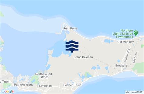 Grand Cayman Tide Times, High & Low Tide Table, Fishing Times | KY