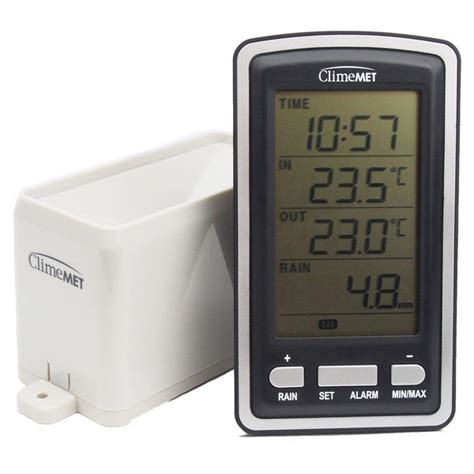 Climemet Cm1016 Professional Manual Rain Gauge Metcheck