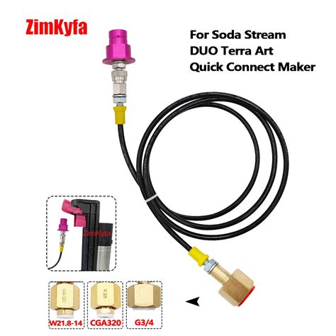 Syfon Adapter Do Szybkiego Czenia Do Zewn Trznego Zbiornika Co Soda