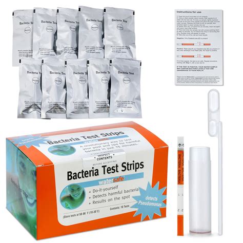 Buy The Original Watersafe Rapid Bacteria 10 Test Kit 1 000 CFU ML