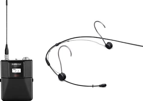 Shure Qlxd Bodypack Transmitter And Twinplex Black Headset Mic Kit