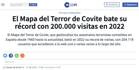 El Mapa Del Terror Del Covite Bate Su R Cord De Visitas En Y