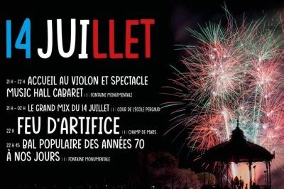 F Te Nationale Valence Programme Des Concerts Et Feu D Artifice