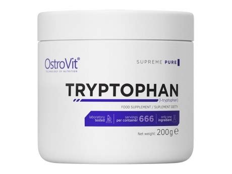 Амінокислота tryptophan (триптофан) ostrovit (200 грам) купити - SportHavka