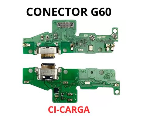 PLACA CARGA MOTO G60 TURBO CITYCELL COMPONENTES