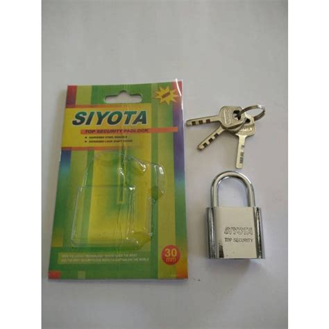 Jual Gembok Rumah Toko Siyota 30Mm Pendek Shopee Indonesia