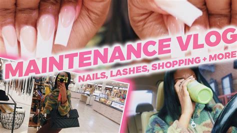 Maintenance Vlog Lash And Nail Appointment Mini Life Update New Bag