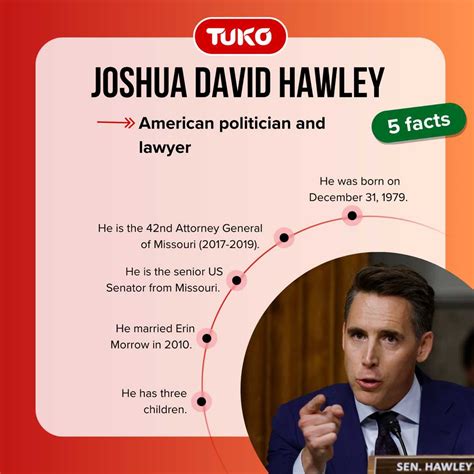 All about Josh Hawley's net worth and sources of income - Tuko.co.ke
