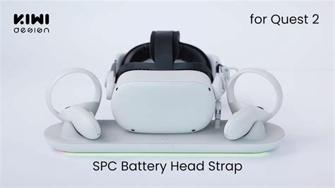 Kiwi Design Spc Battery Head Strap For Quest Youtube