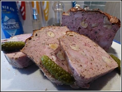 Pâté de campagne aux noisettes au thermomix Recettes sans allergènes