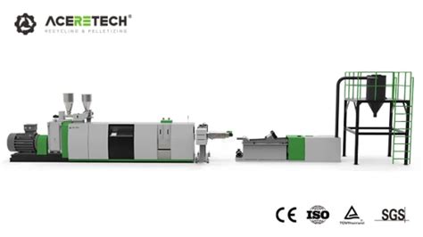 High Performance Pvc Hot Cutting Granulating Machine Plastic Machine And Recycling Plastic Machine