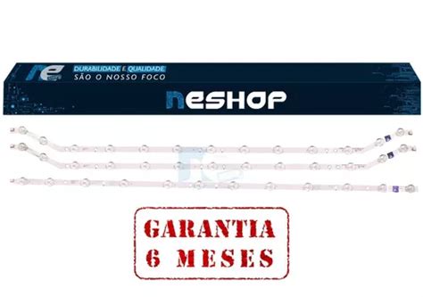 Kit Barras Led Neshop Para Tv Un Fh G Un Fh G Frete Gr Tis