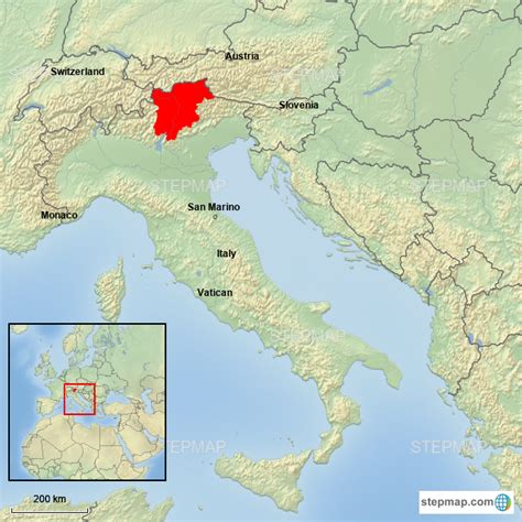 Map Italy Trento – Get Map Update